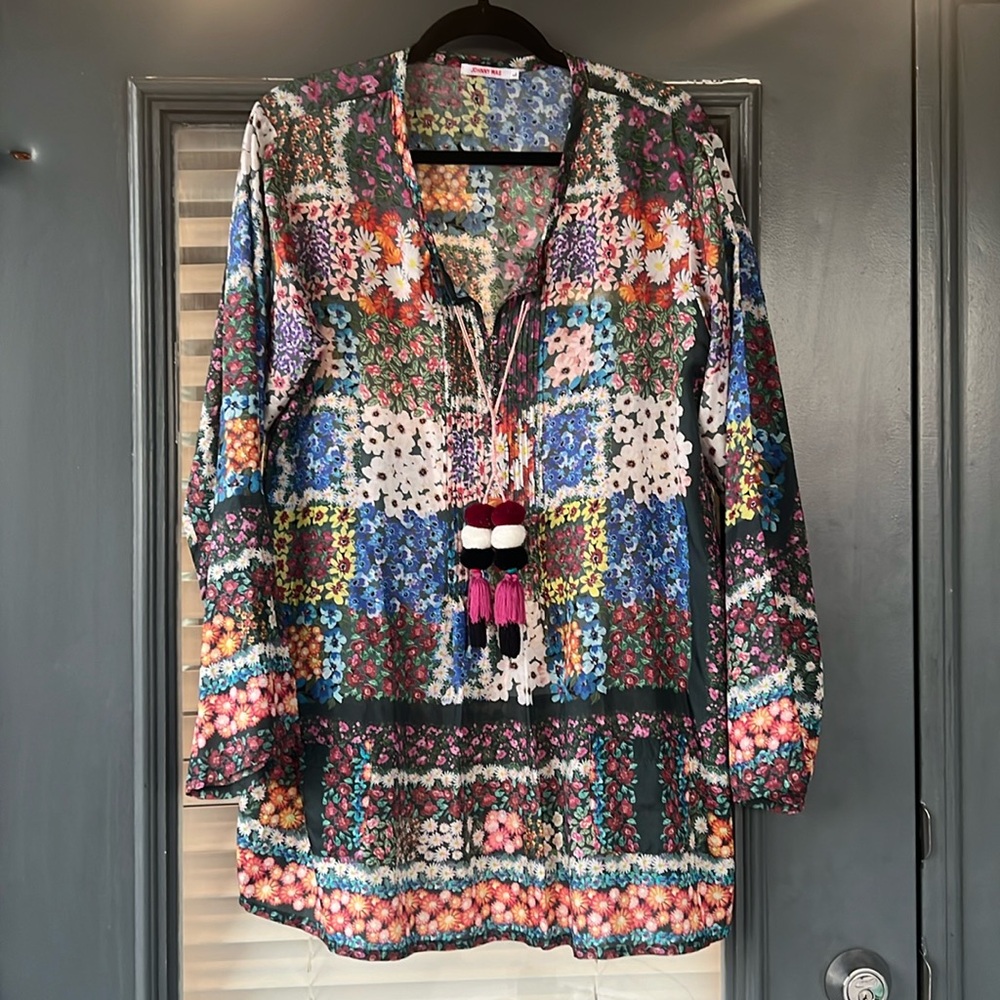 Johnny Was, size large blouse.